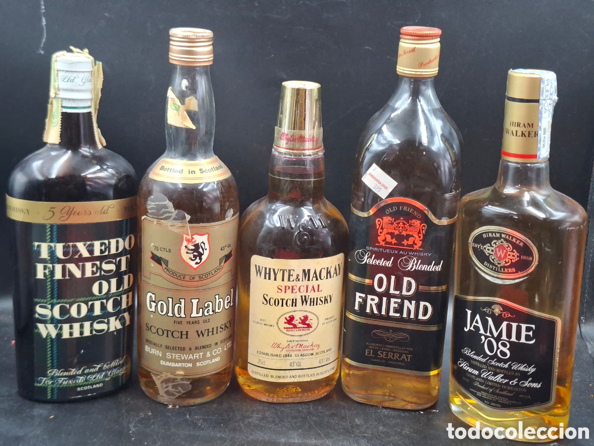Collectionnisme de vins et liqueurs: Colecci&oacute;n botellas de Whisky Antiguas