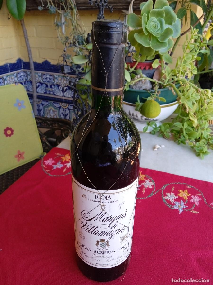 Coleccionismo de vinos y licores: Vino Gran Reserva Marqu&eacute;s de Villamagna 1982