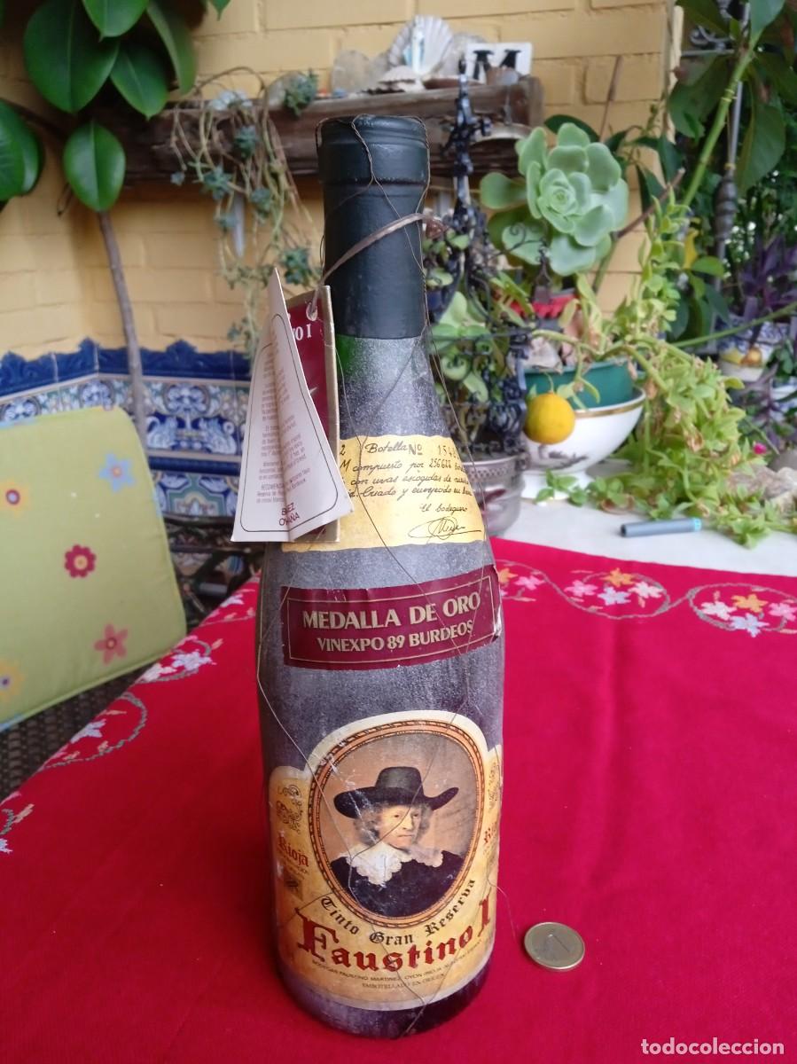 Coleccionismo de vinos y licores: Vino Gran Reserva Faustino I 1982