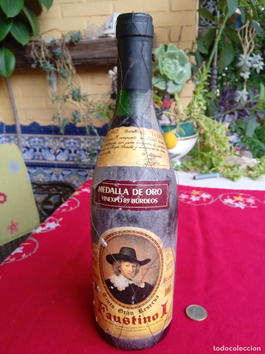 Coleccionismo de vinos y licores: Vino Gran Reserva Faustino I 1982