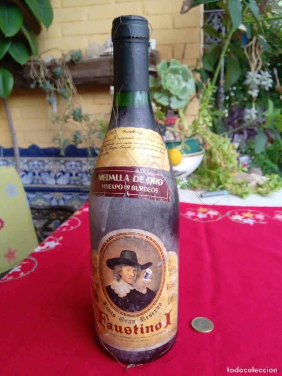 Coleccionismo de vinos y licores: Vino Gran Reserva Faustino I 1982