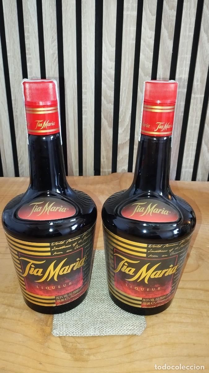 Collection of wines and liquors: Licor Tia Maria 4 Botellas Antiguas