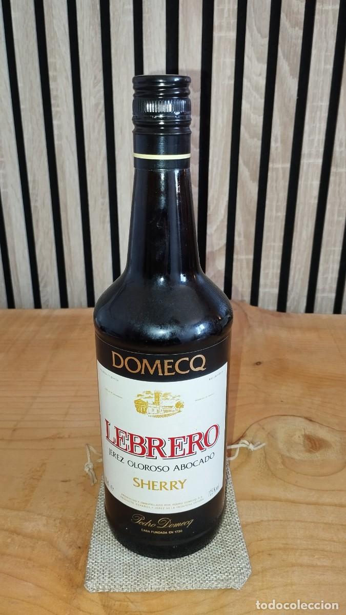 Coleccionismo de vinos y licores: Botella Antigua Lebrero Oloroso Sherry Domecq