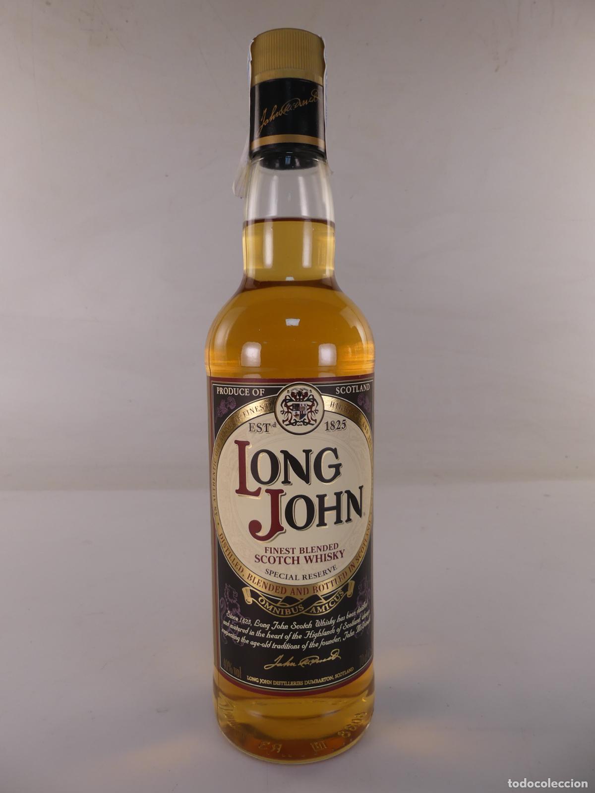 Sammlung von Weinen und Lik&ouml;ren: BOTELLA SCOTCH WHISKY LONG JOHN