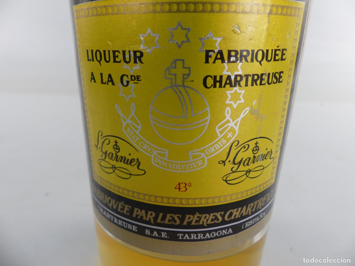Coleccionismo de vinos y licores: BOTELLA LICOR CHARTREUSE OBJETO DE COLECCION - Foto 3