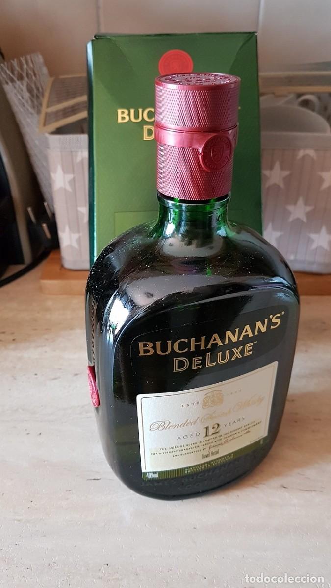 Collection of wines and liquors: BOTELLA WHISKY ESCOC&Eacute;S BUCHANAN`S DELUXE 12 A&Ntilde;OS