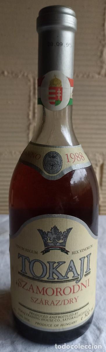 Coleccionismo de vinos y licores: Tokaji Szamorodni de 1988, Vino de Reyes, rey de los vinos (A&ntilde;o 1703, Rey Luis XIV)