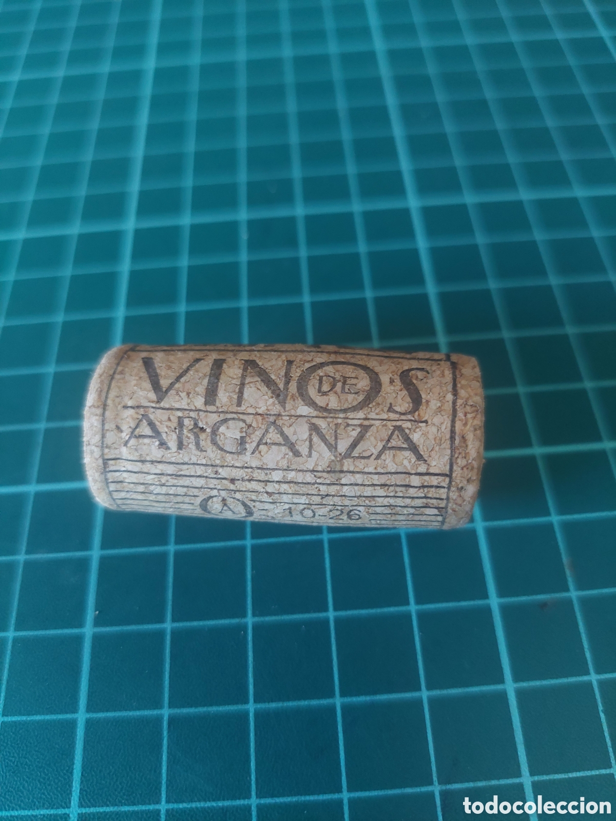 Coleccionismo de vinos y licores: CORCHO VINOS ARGANZA - Foto 1