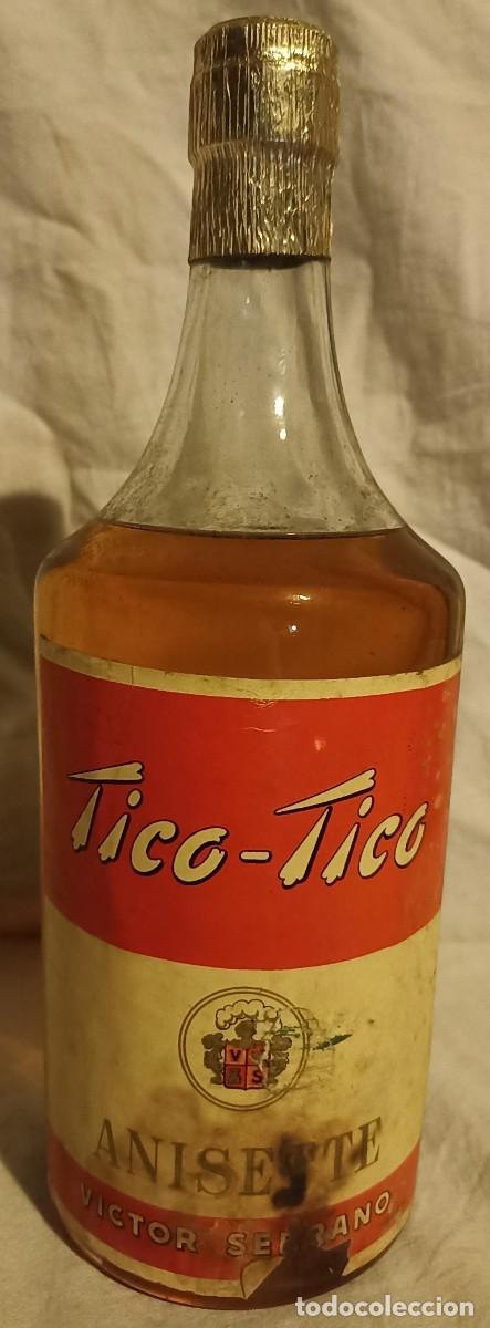Coleccionismo de vinos y licores: Anisette Tico-Tico A&ntilde;os 70-80