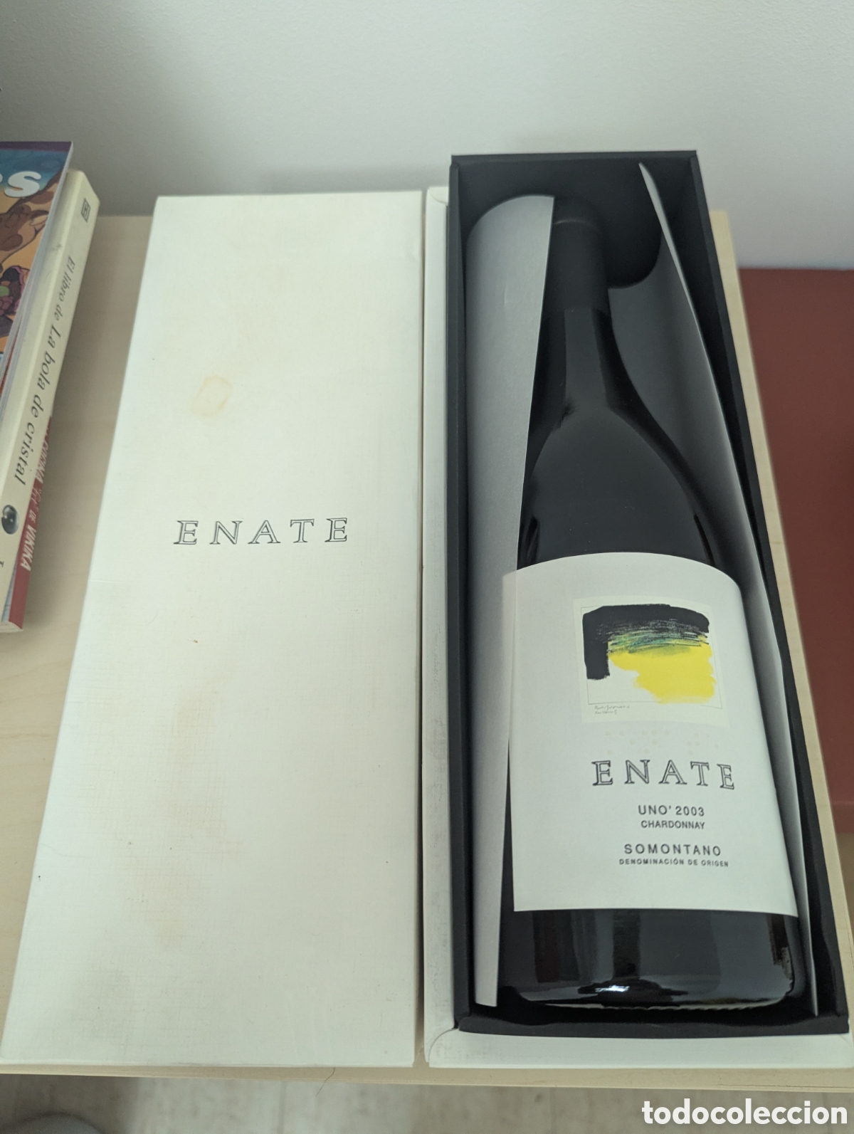 Coleccionismo de vinos y licores: ENATE UNO Chardonnay 2003 &ndash; Primera a&ntilde;ada &ndash; Edici&oacute;n limitada 740 botellas &ndash; Estuche original