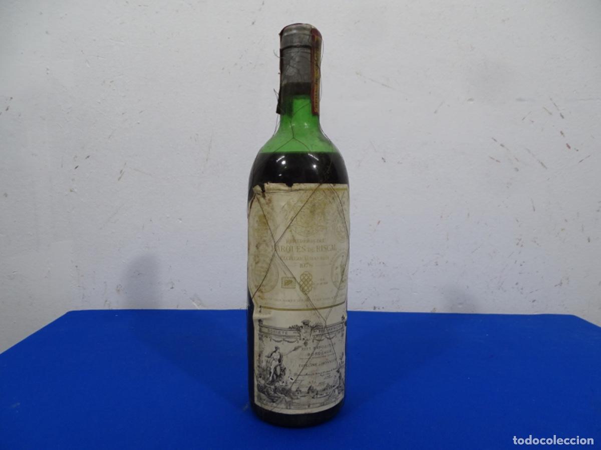 Collection of wines and liquors: VINO MARQUES DE RISCAL RIOJA 1978