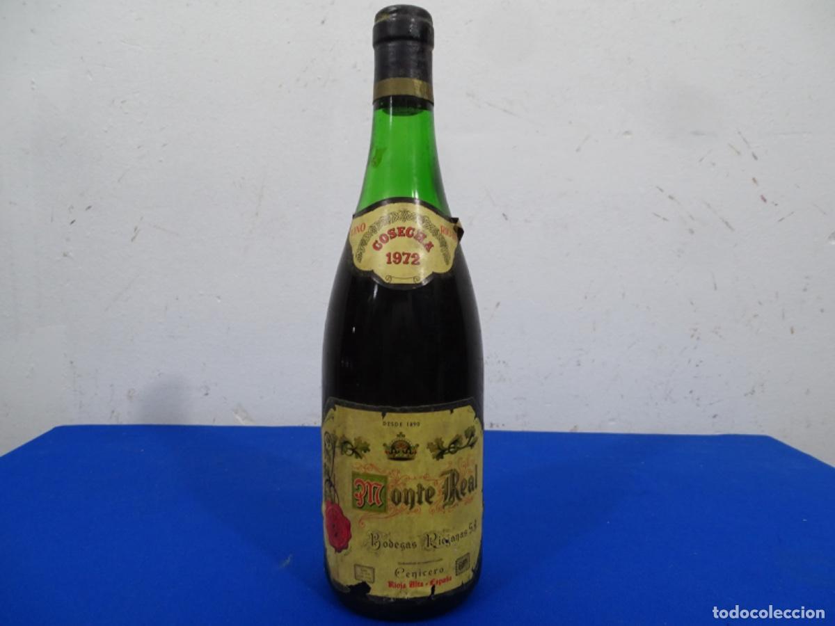 Collectionnisme de vins et liqueurs: VINO MONTE REAL CRIANZA 1972.