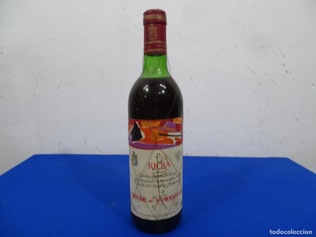Collection of wines and liquors: VINO RIOJA SOLAR DE SAMANIEGO GRAN RESRVA 1975.