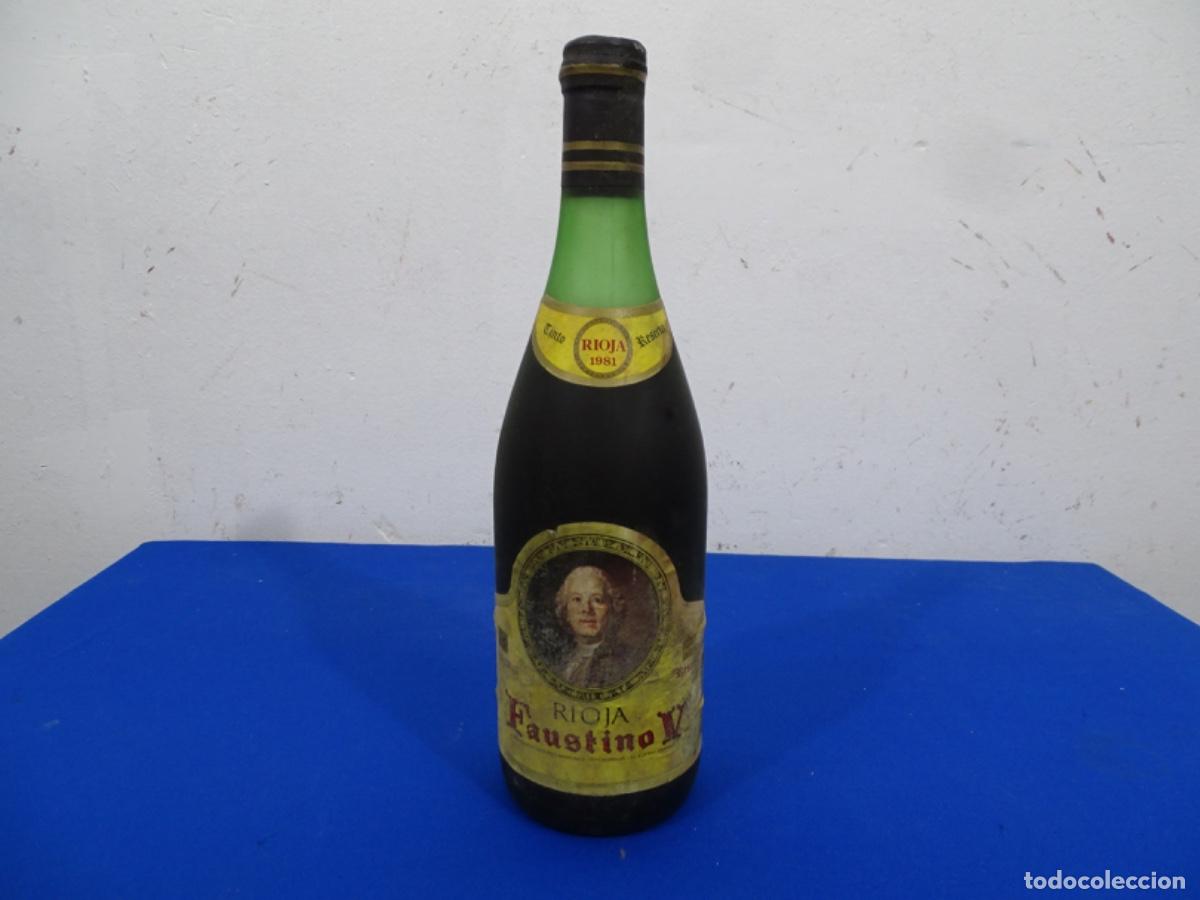 Coleccionismo de vinos y licores: VINO FAUSTINO V RIOJA RESERVA 1981.
