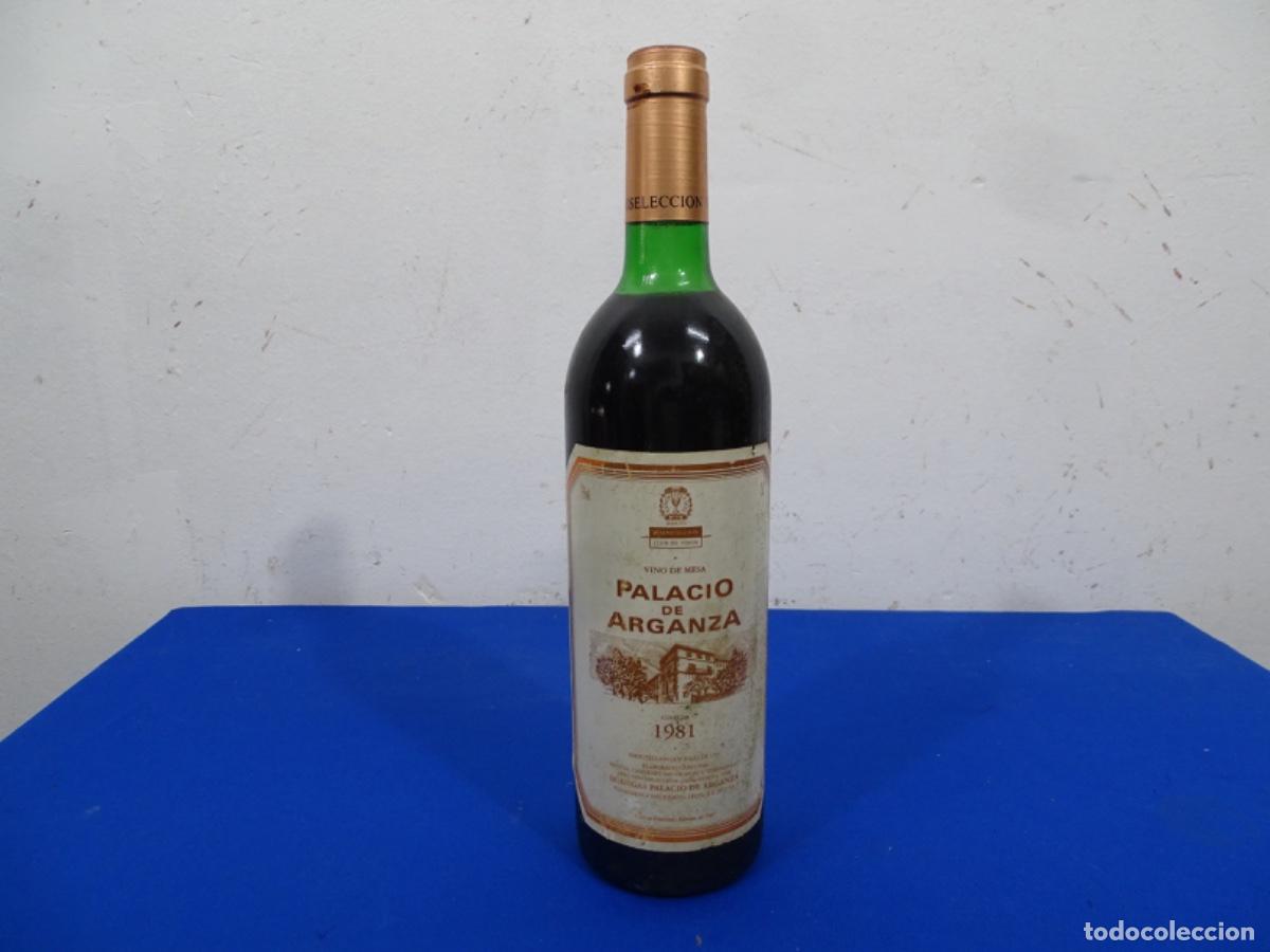 Coleccionismo de vinos y licores: VINO PALACIO DE ARGANZA 1981
