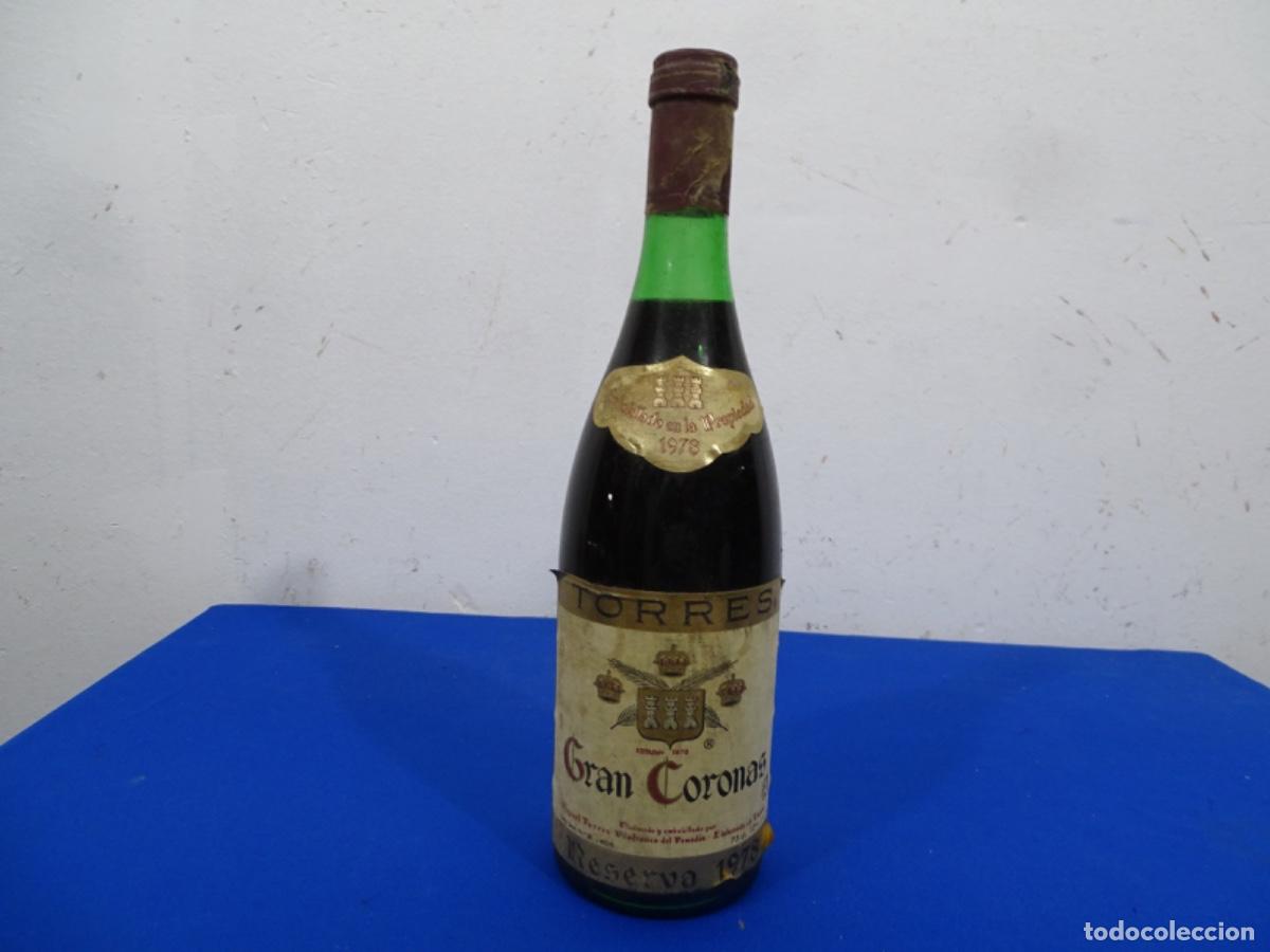 Coleccionismo de vinos y licores: VINO TORRES GRAN CORONAS RESERVA 1981.