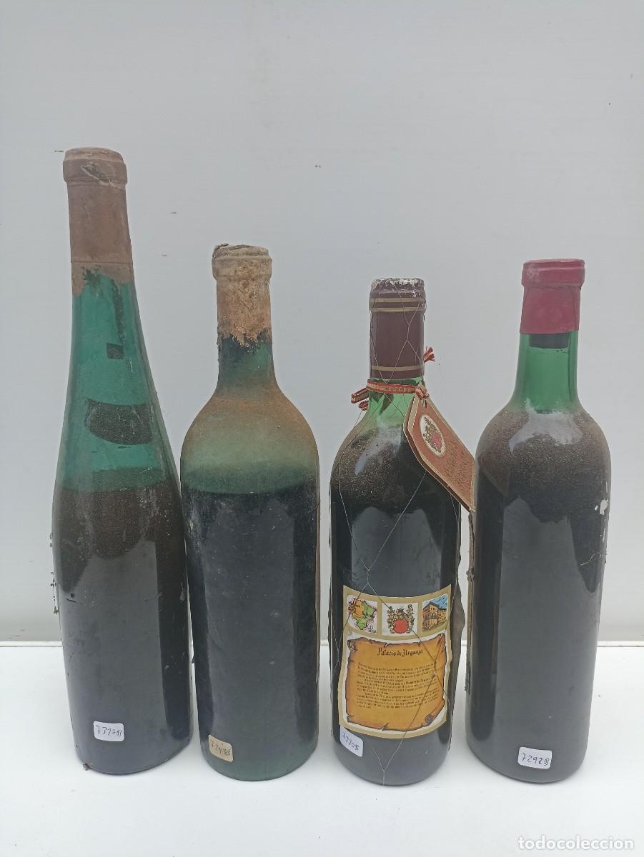 Sammlung von Weinen und Lik&ouml;ren: Lote 4 botellas de vino 1930 Paternina, 1945 Yago, 1948 Montecillo, 1950 Marqu&eacute;s de Riscal