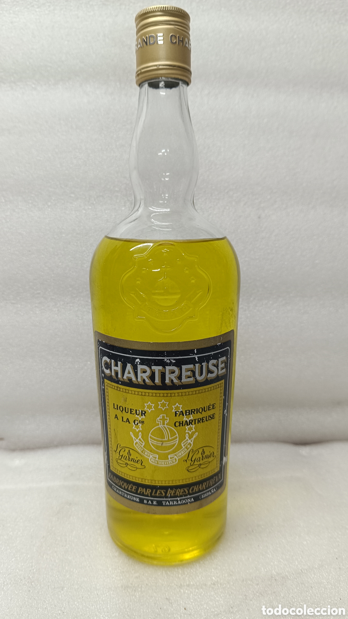 Sammlung von Weinen und Lik&ouml;ren: BOTELLA DE CHARTREUSE - TARRAGONA - ABIERTA BUEN NIVEL.