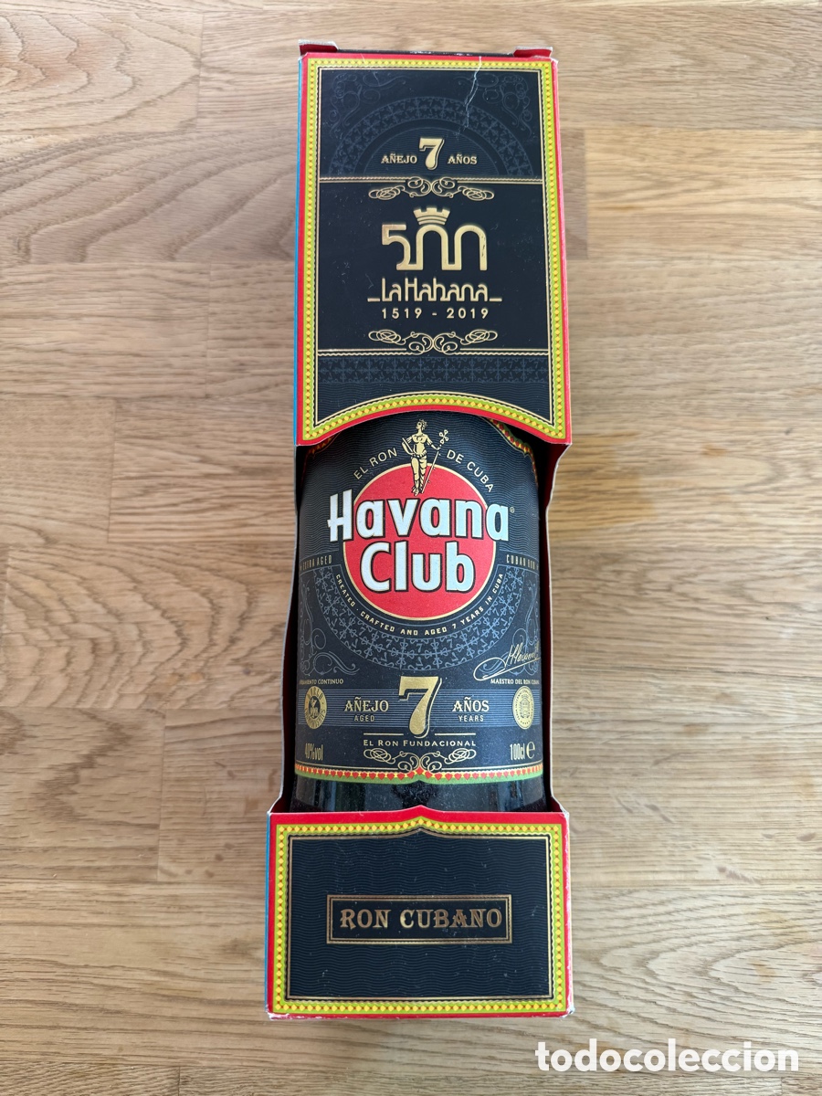 Coleccionismo de vinos y licores: Havana Club 7 A&ntilde;os, Special Edition 500 A&ntilde;os La Habana