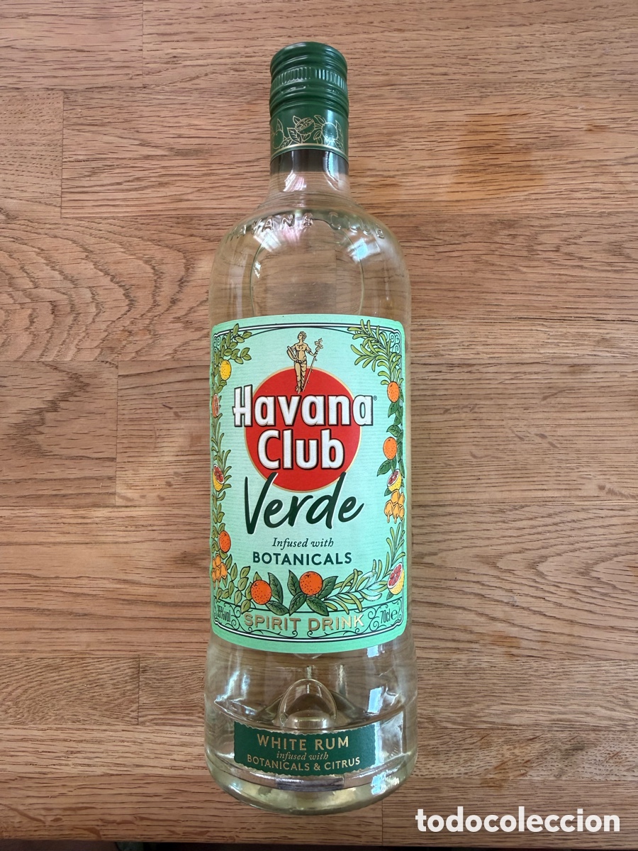 Coleccionismo de vinos y licores: Havana Club Verde, alte Edition