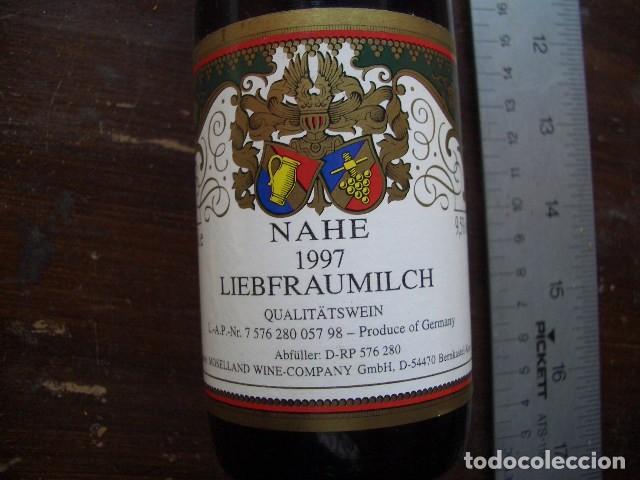 Coleccionismo de vinos y licores: 2 botellas de vino aleman sin abrir