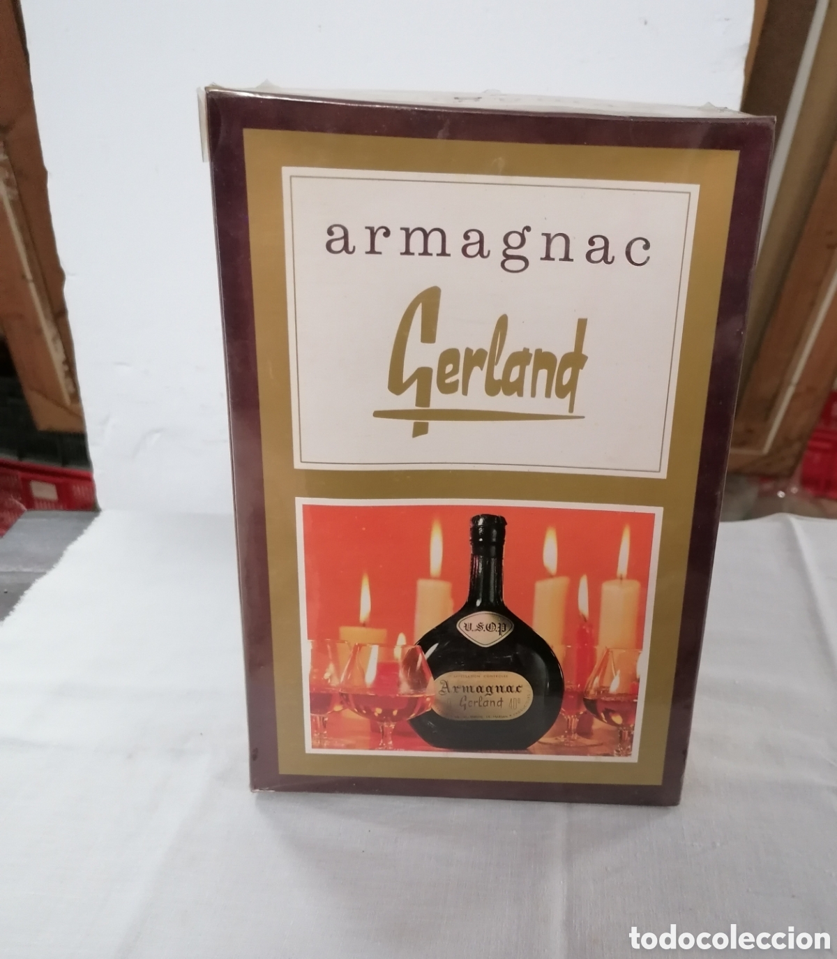 Sammlung von Weinen und Lik&ouml;ren: Botella de Armagnac Gerland