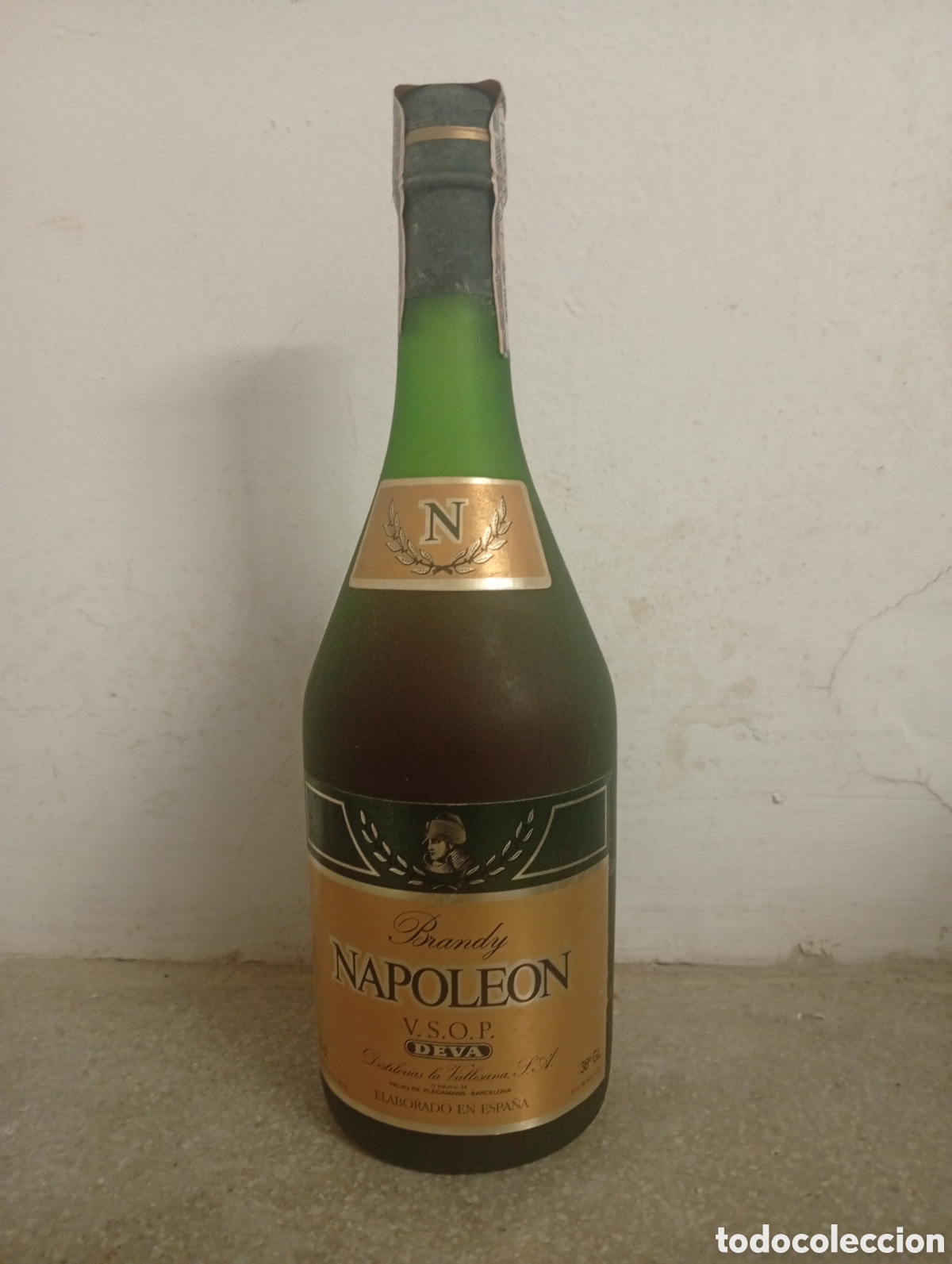 Coleccionismo de vinos y licores: Brandy Napoleon VSOP DEVA