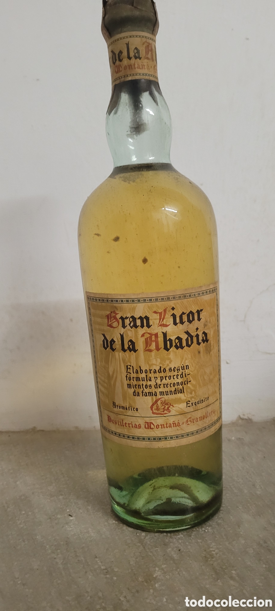 Coleccionismo de vinos y licores: GRAN LICOR DE LA ABADIA, sin abrir, con precinto