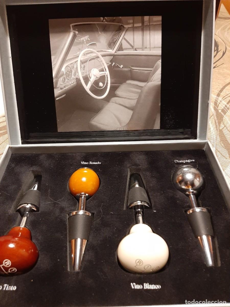 Coleccionismo de vinos y licores: Tapones vino y cava Mercedes Benz