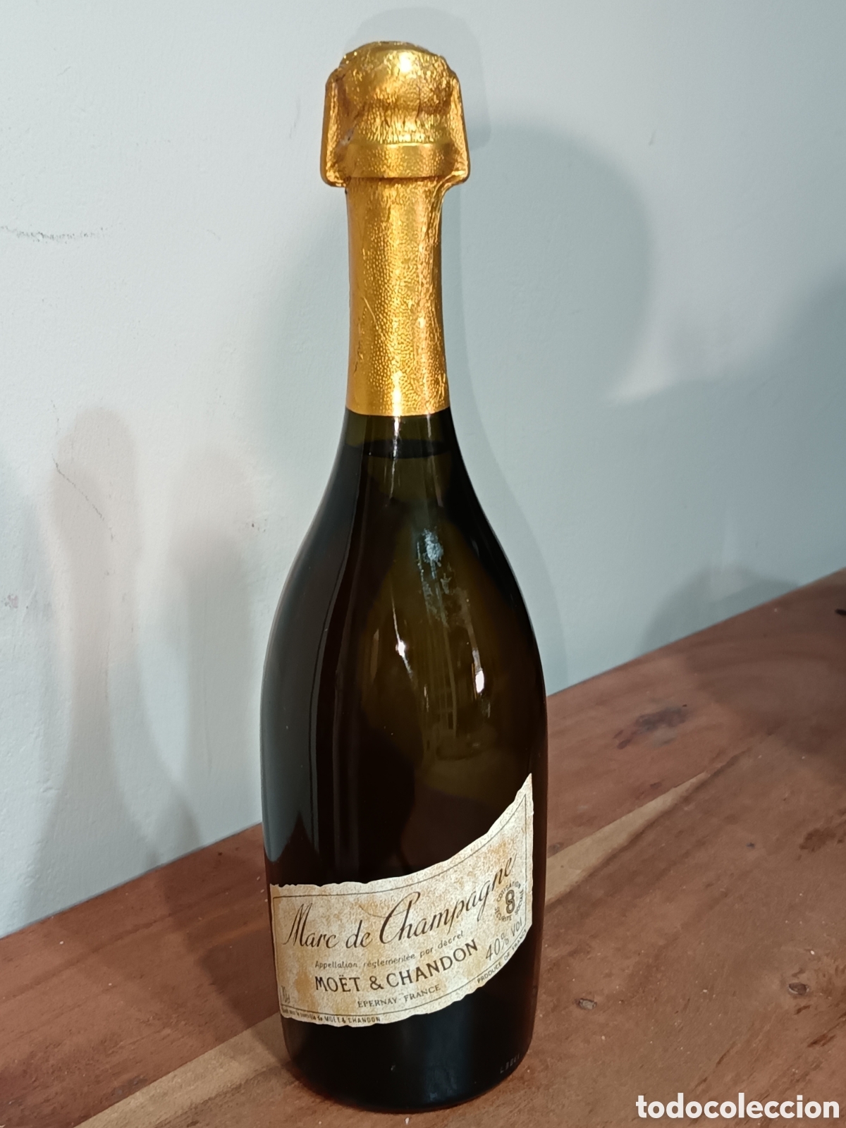 Coleccionismo de vinos y licores: Marc de Champagne Mo&euml;t Chandon