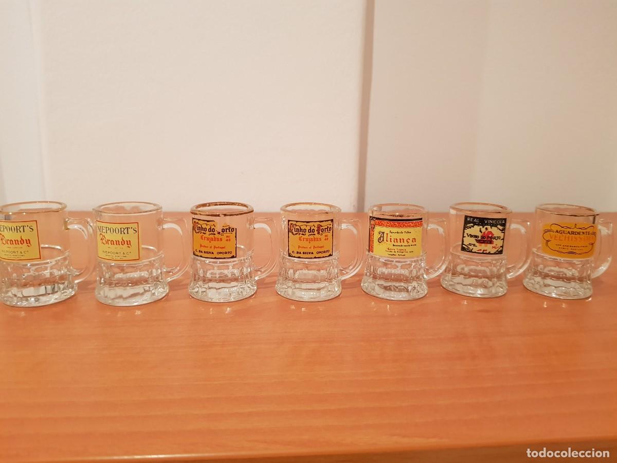Coleccionismo de vinos y licores: JARRAS DE CHUPITOS DE PUBLICIDAD
