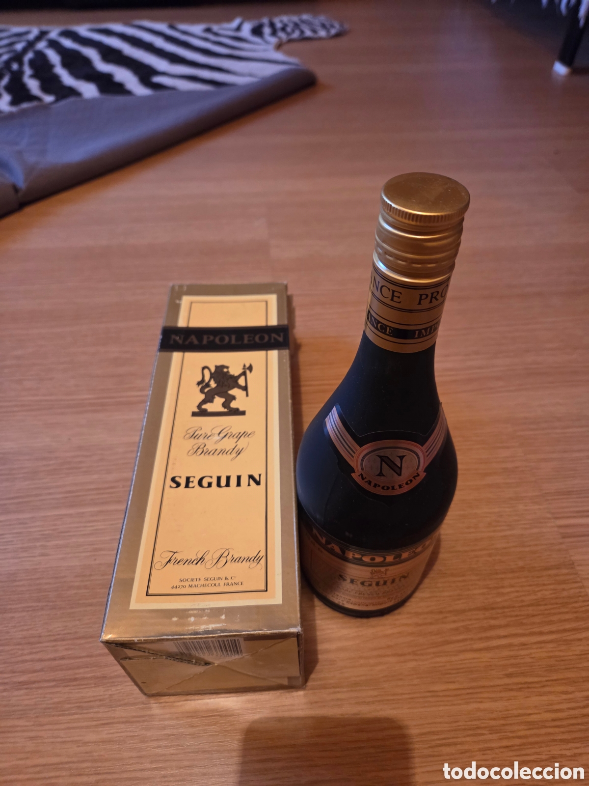 Coleccionismo de vinos y licores: Brandy Seguin Napoleon Special de luxe