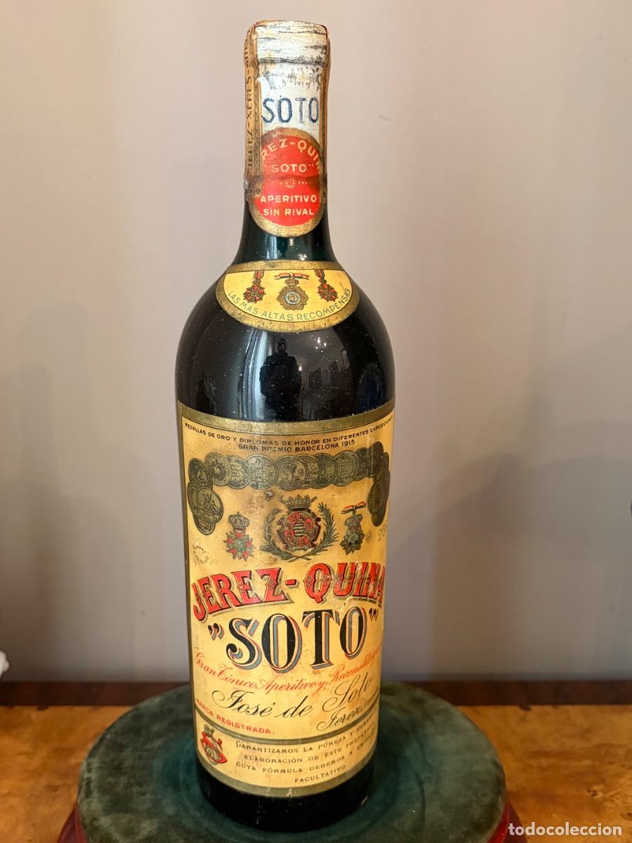 Coleccionismo de vinos y licores: Jerez - 'Soto' Jerez-Quina Sherry, Jos&eacute; de Soto (Jerez)