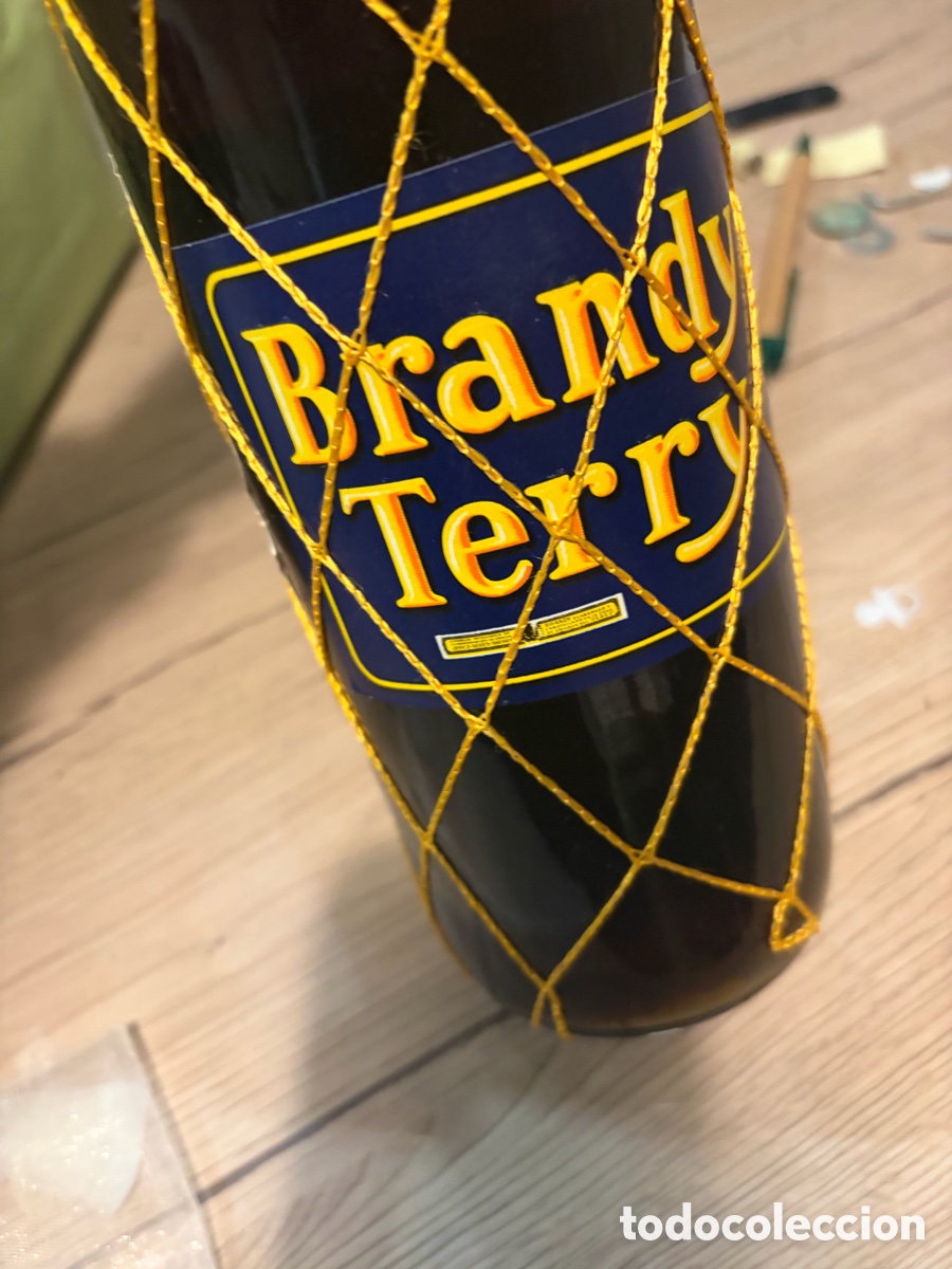 Coleccionismo de vinos y licores: Botella de Terri a&ntilde;os 70