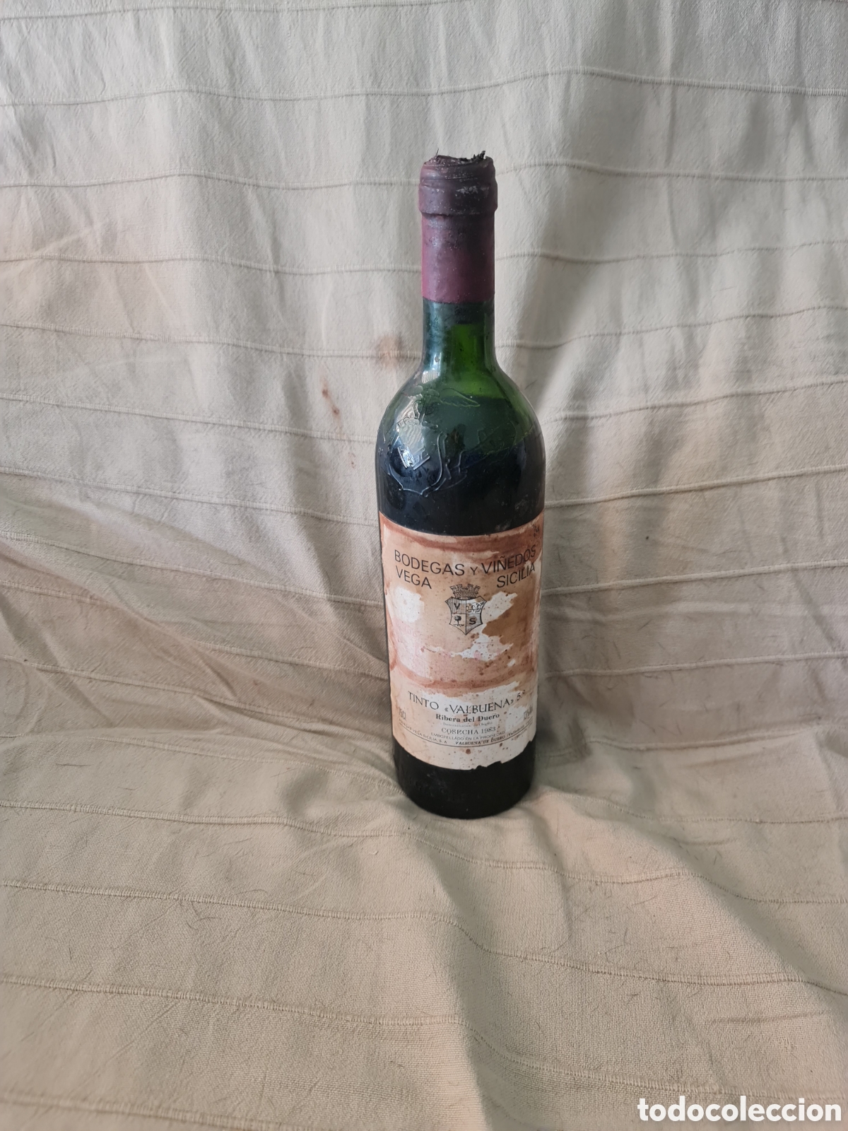 Coleccionismo de vinos y licores: Vega Sicilia Valbuena 5.&ordm; A&ntilde;o - Cosecha 1983 (D.O. Ribera del Duero)