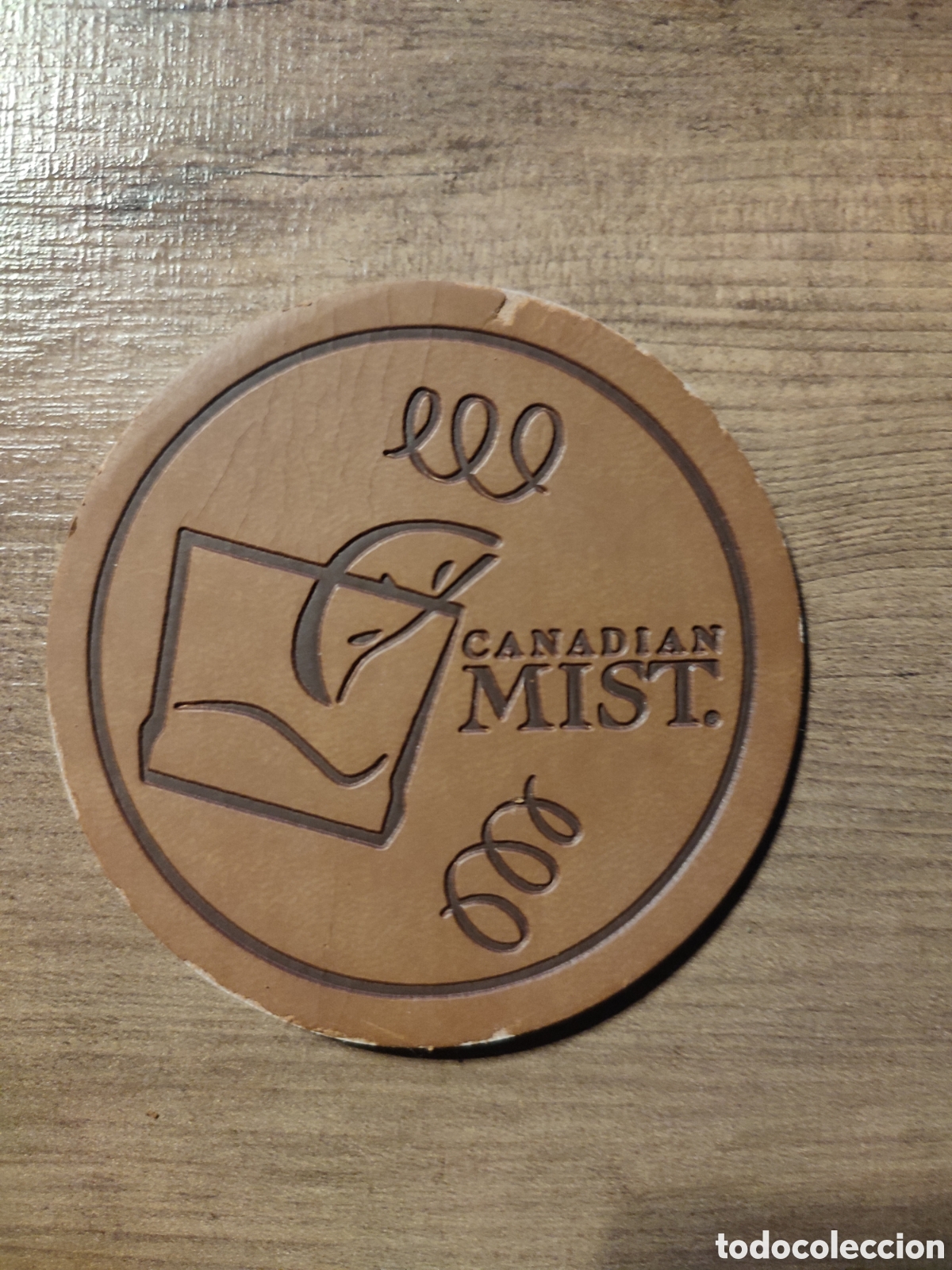 Coleccionismo de vinos y licores: Posavaso Whisky Canadian Mist