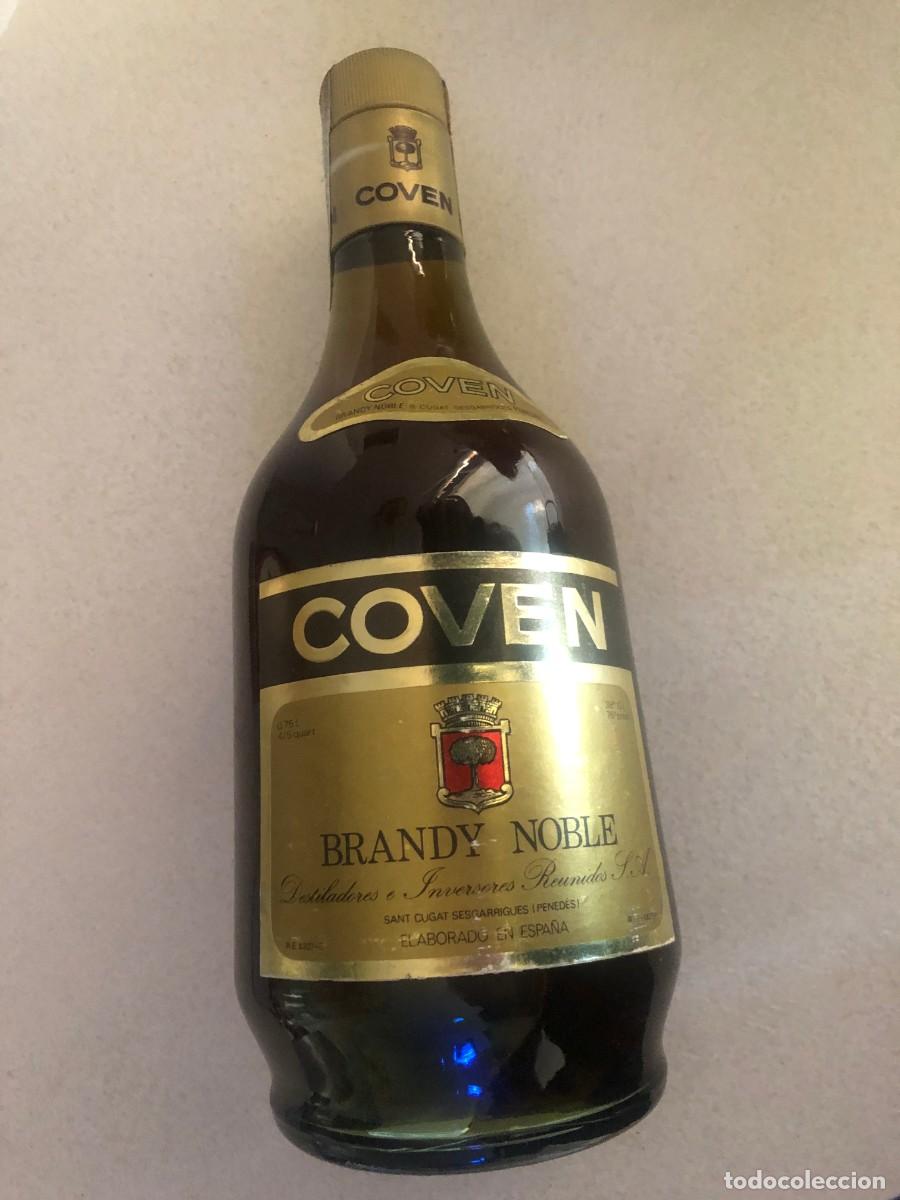 Coleccionismo de vinos y licores: Boella de brandy Coven