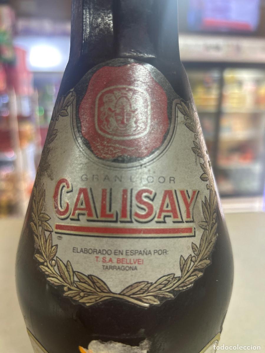Coleccionismo de vinos y licores: Botella Licor CALISAY - Foto 2