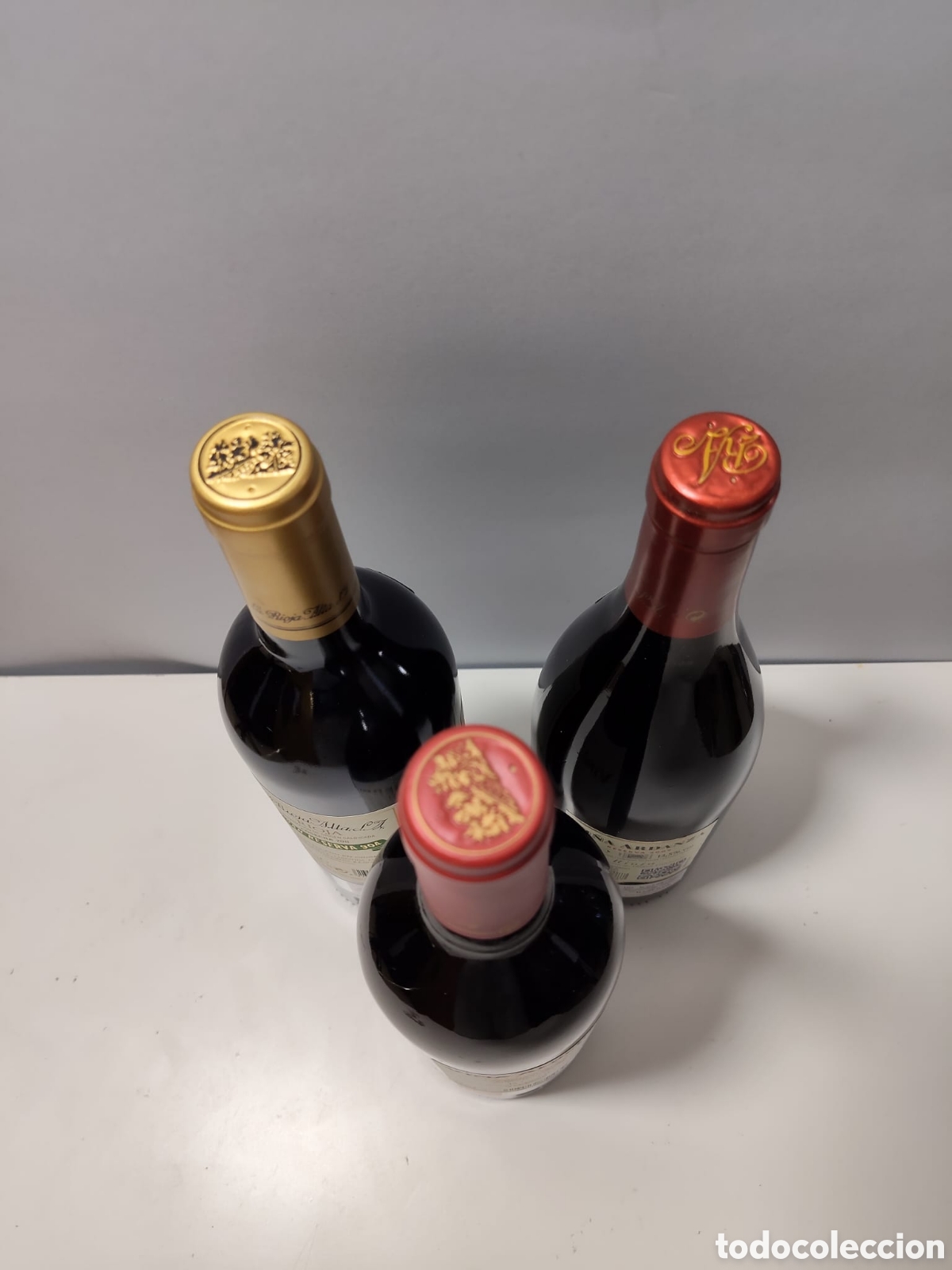 Coleccionismo de vinos y licores: Pack 3 vinos La Rioja Alta - Foto 3