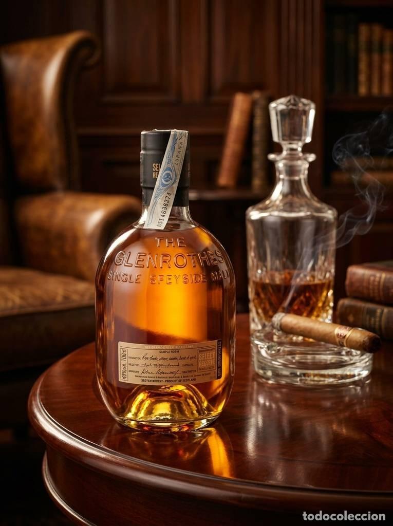 Coleccionismo de vinos y licores: WHISKY ESCOC&Eacute;S THE GLENROTHES