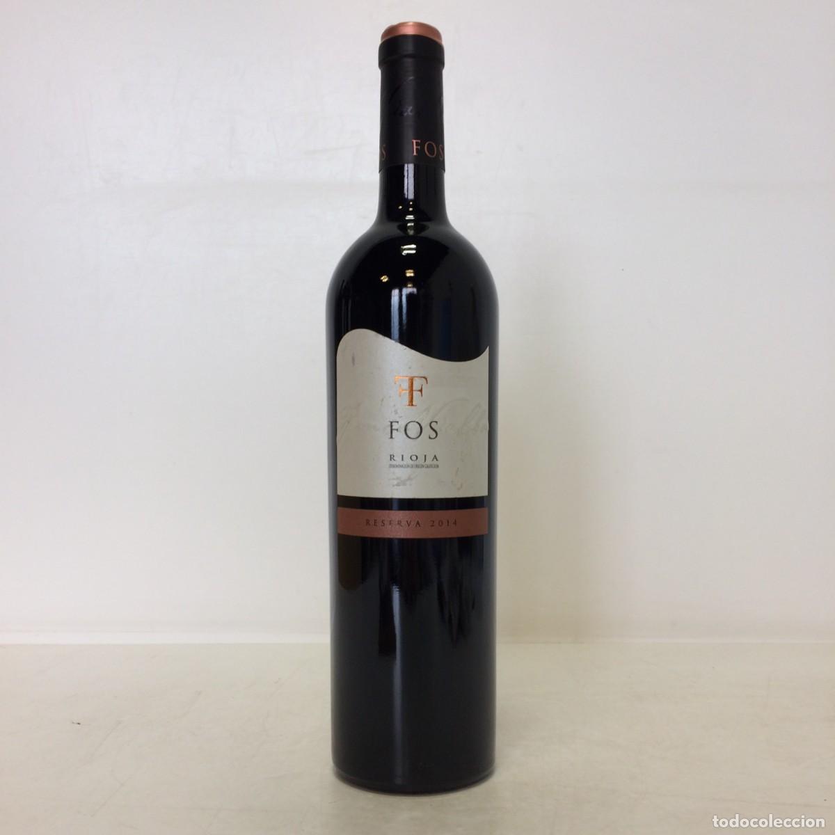 Coleccionismo de vinos y licores: Vino: 2014 Fos Reserva, Bodegas Fos (Rioja)