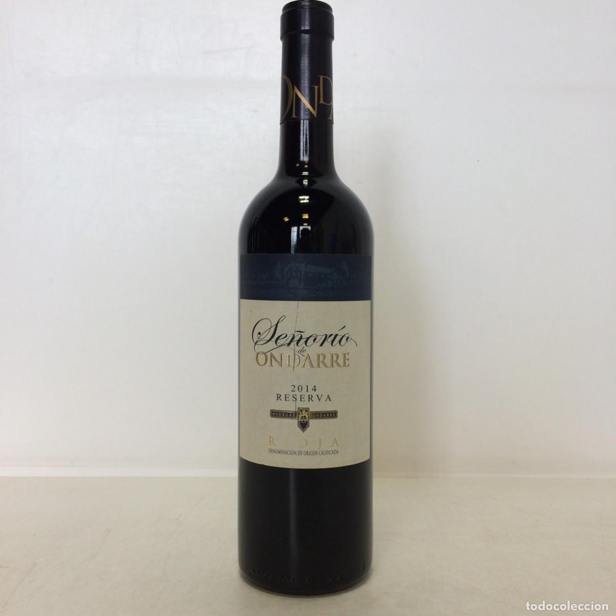 Coleccionismo de vinos y licores: Vino: 2014 Se&ntilde;orio de Ondarre Reserva, Bodegas Ondarre (Rioja)
