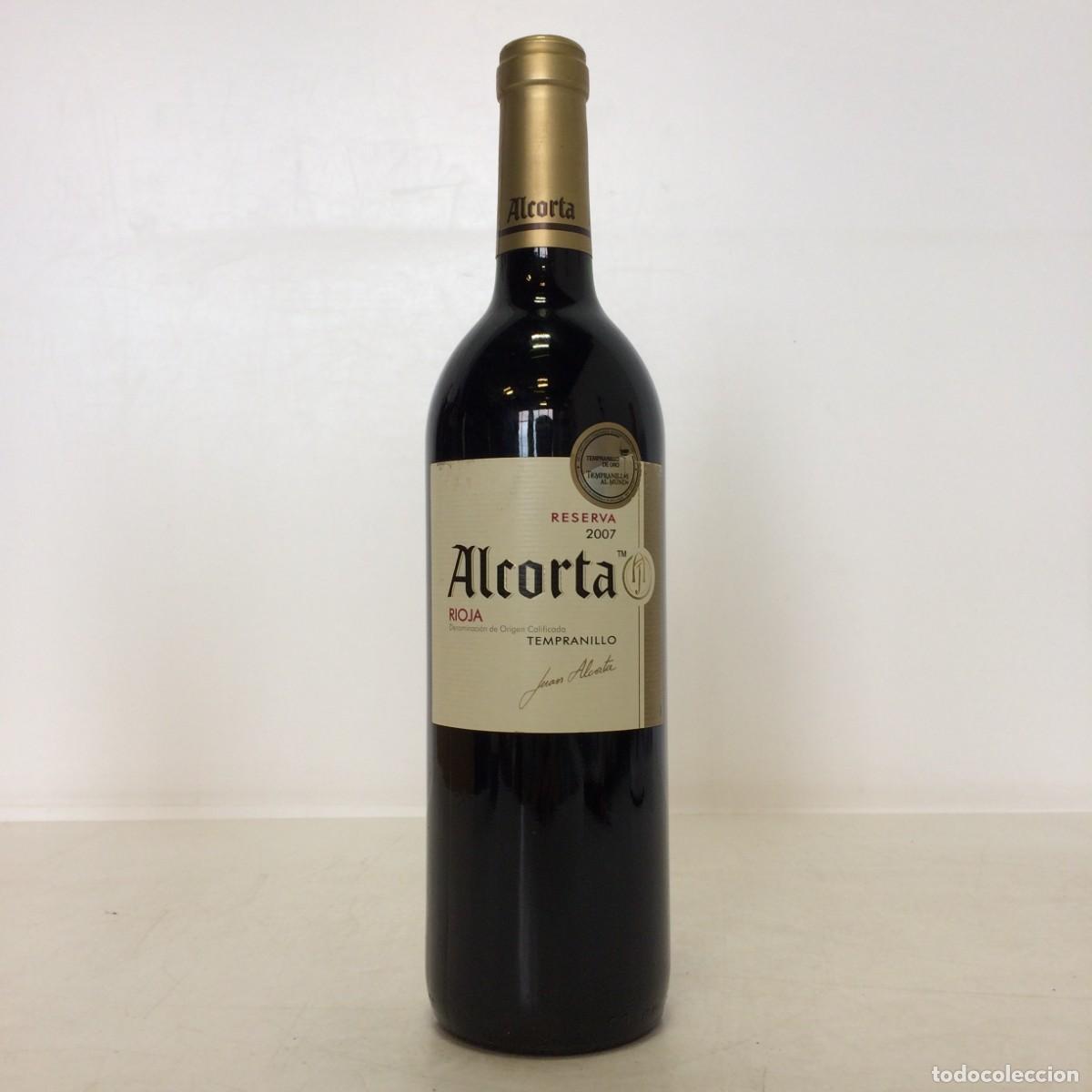 Coleccionismo de vinos y licores: Vino: 2007 Alcorta Reserva, Bodegas Juan Alcorta (Rioja)