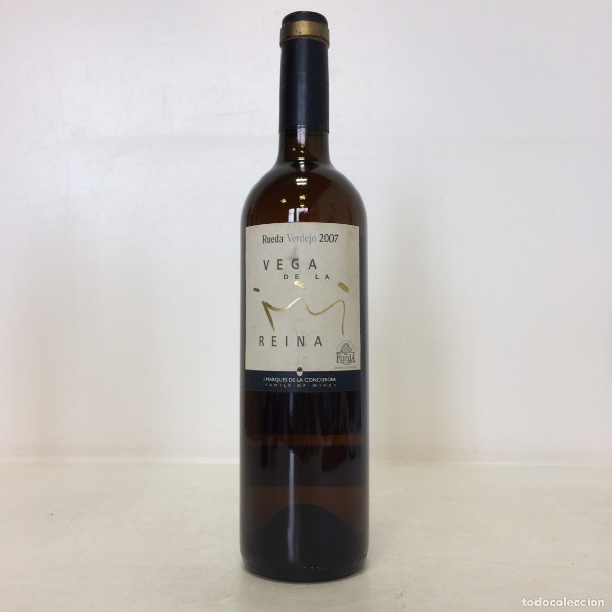 Coleccionismo de vinos y licores: Vino Blanco: 2007 Vega de La Reina Verdejo, Marques de la Concordia (Rueda)