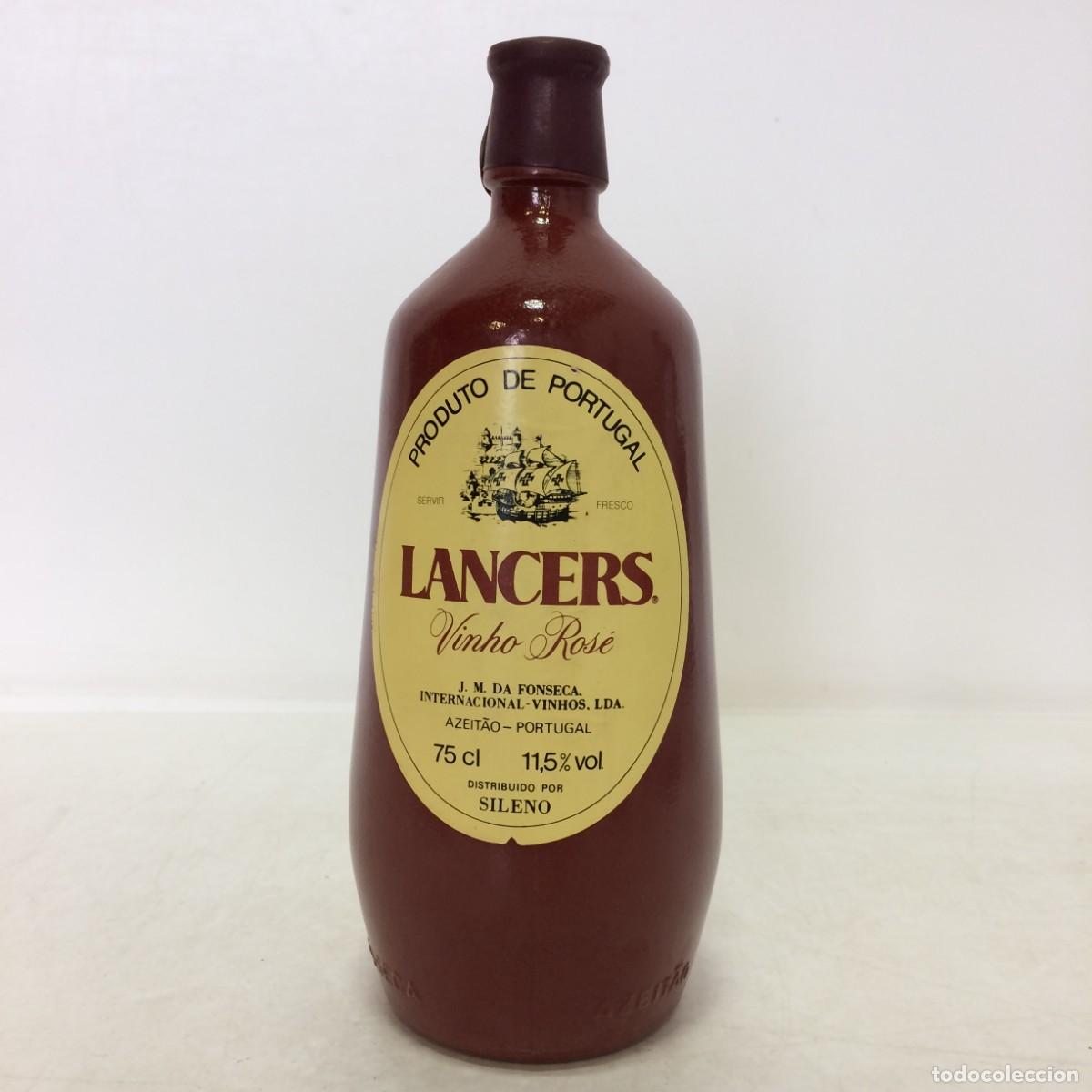 Coleccionismo de vinos y licores: Vino Rosado: Lancers Vinho Rose / Rose Wine, J.M. DA Fonseca. 75cl 11,5% Vol. (Portugal)