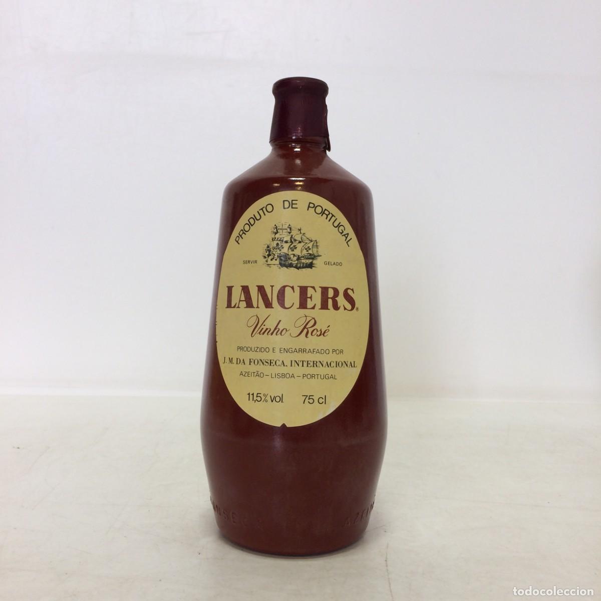 Coleccionismo de vinos y licores: Vino Rosado: Lancers Vinho Rose / Rose Wine, J.M. DA Fonseca. 75cl 11,5% Vol. (Portugal)
