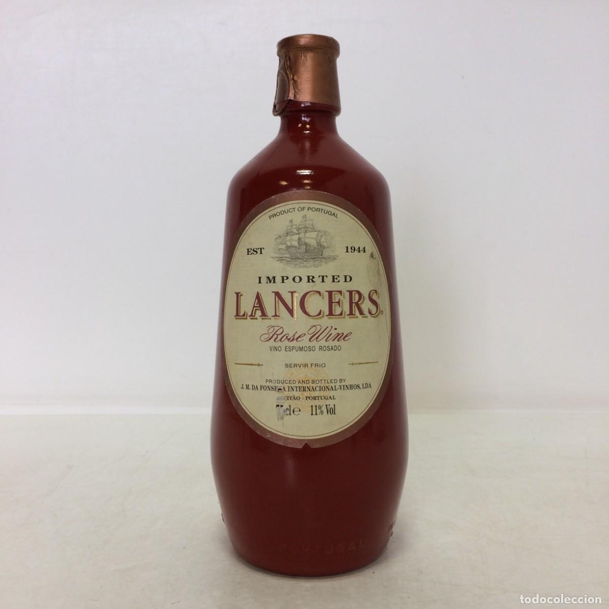Coleccionismo de vinos y licores: Vino Rosado: Lancers Vinho Rose / Rose Wine, J.M. DA Fonseca. 75cl 11% Vol. (Portugal)