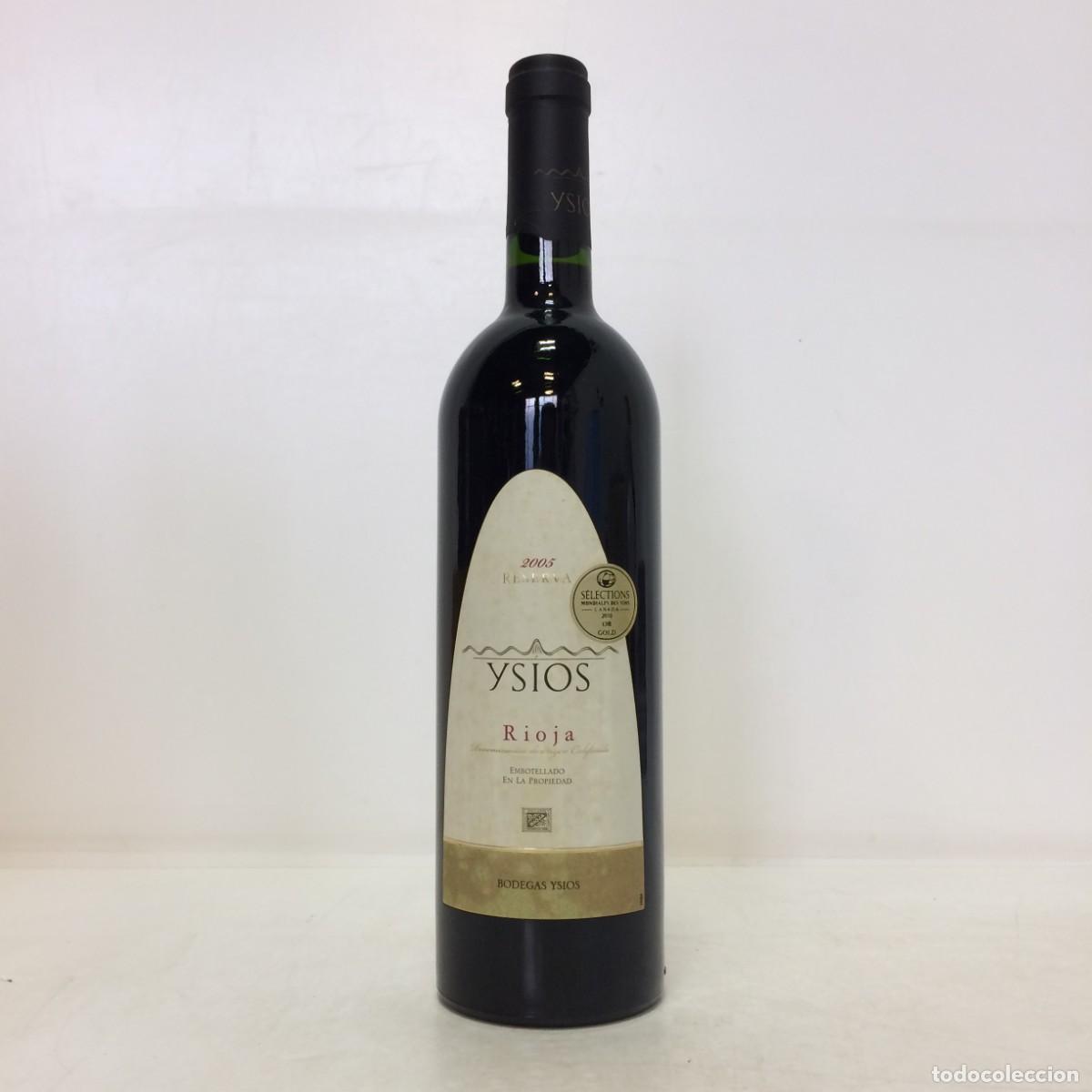 Coleccionismo de vinos y licores: Vino: 2005 Ysios Reserva, Bodegas Ysios (Rioja)