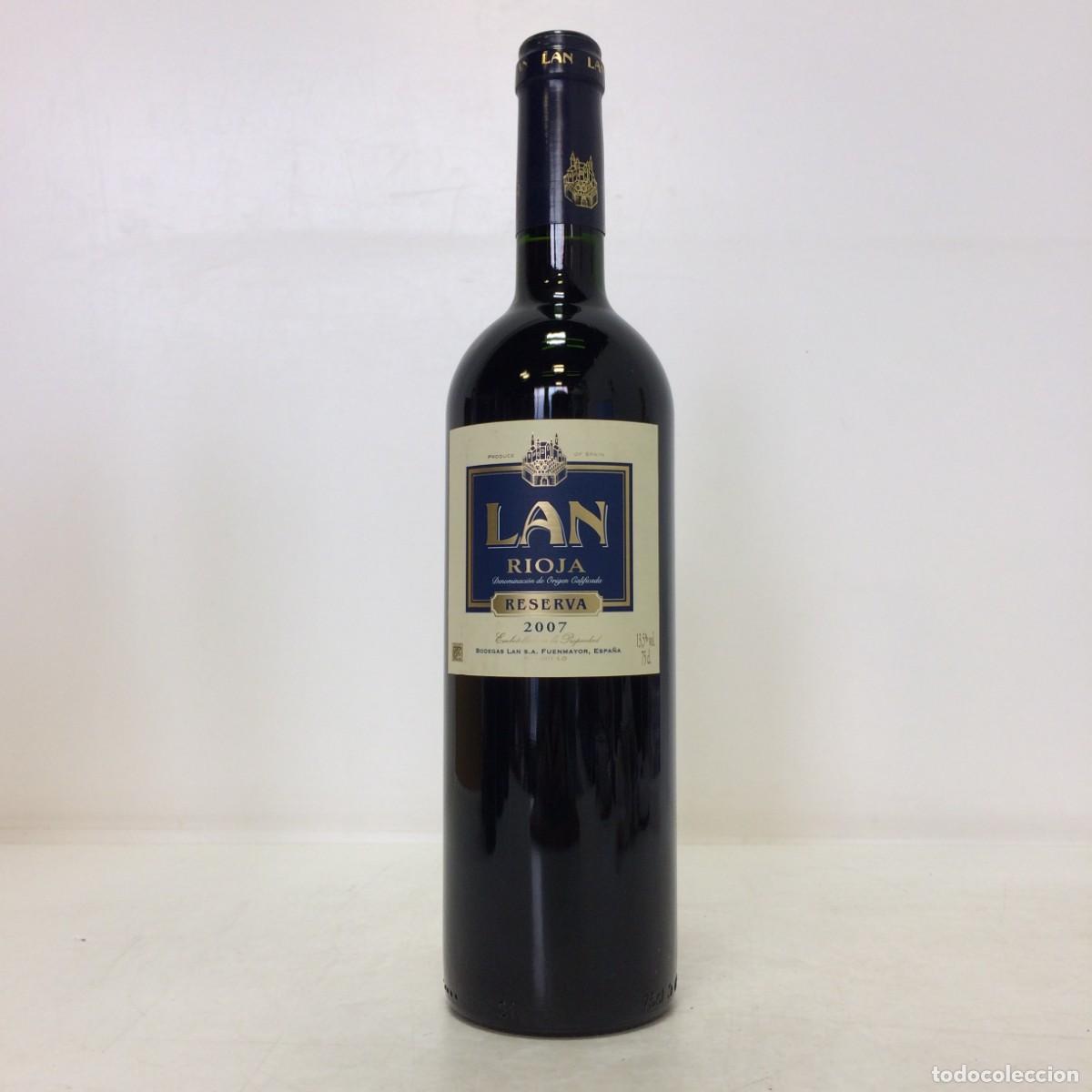 Coleccionismo de vinos y licores: Vino: 2007 Lan Reserva, Bodegas Lan (Rioja)