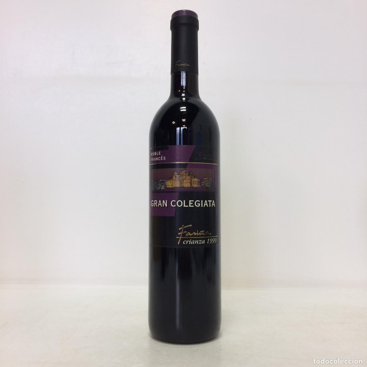 Coleccionismo de vinos y licores: Vino: 1999 Gran Colegiata Crianza, Bodegas Fari&ntilde;a (Toro)